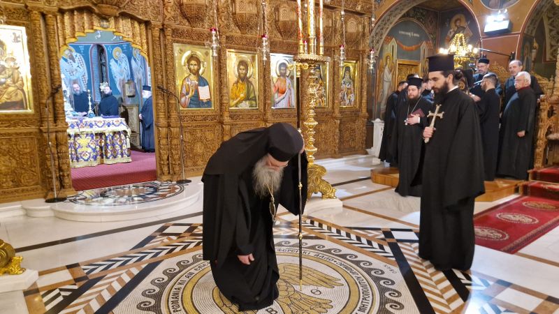 Ο Εσπερινός της Συγχωρήσεως στη Δράμα